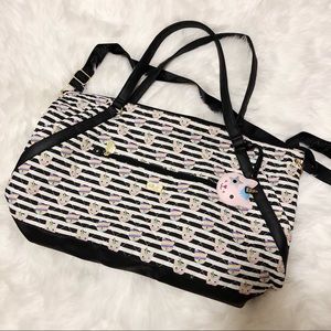 betsey johnson duffle bag